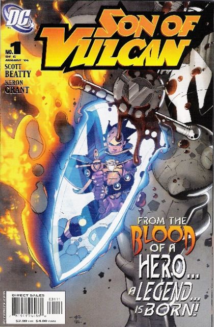 Son of Vulcan Line of Fire |  Issue#1 | Year:2005 | Series: Son of Vulcan | Pub: DC Comics