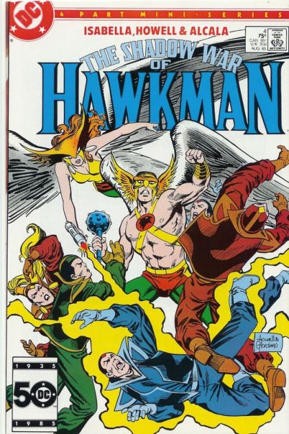 The Shadow War of Hawkman No Sound of Clashing Wars |  Issue#4A | Year:1985 | Series: JLA |