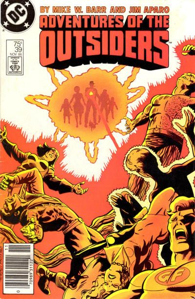 Adventures of the Outsiders Nuclear Fear, Part 1: Beginning With A BANG! / Statue Of Limitations! |  Issue#39B | Year:1986 | Series: Outsiders |