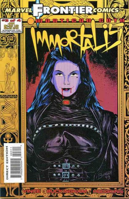 Mortigan Goth: Immortalis  |  Issue#3 | Year:1993 | Series: Frontier Comics |