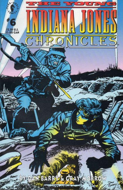 Young Indiana Jones Chronicles Verdun - September 1916 |  Issue#6 | Year:1992 | Series: Indiana Jones | Pub: Dark Horse Comics