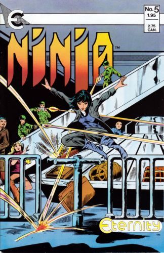 Ninja The Dirty Game Part Five |  Issue#5 | Year:1987 | Series:  | Pub: Malibu Comics