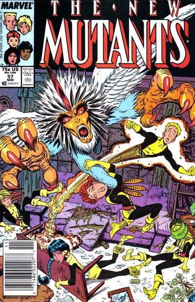 New Mutants, Vol. 1 Birds of a Feather |  Issue#57B | Year:1987 | Series: New Mutants |