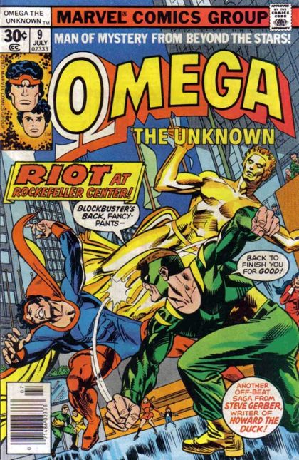 Omega the Unknown, Vol. 1 Fightin' Fools! |  Issue#9A | Year:1977 | Series: Omega the Unknown | Pub: Marvel Comics