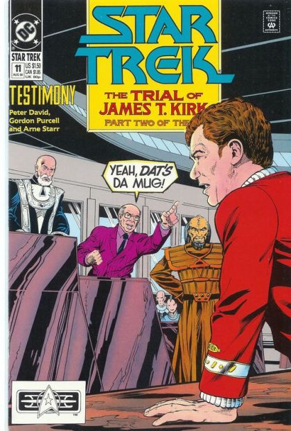 Star Trek, Vol. 2 The Trial Of James T. Kirk, Part 2: ...Let's Kill All The Lawyers |  Issue#11A | Year:1990 | Series: Star Trek |