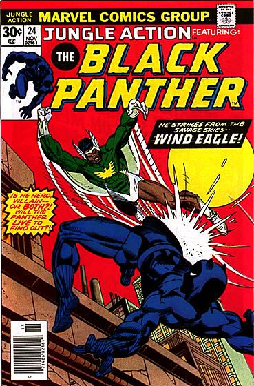 Jungle Action The Panther vs The Klan, Windeagle in Flight |  Issue#24 | Year:1976 | Series:  |