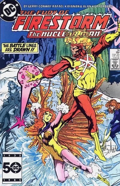 Firestorm, the Nuclear Man, Vol. 2 (1982-1990) Slowly I Turned...Niagara Falls |  Issue#36A | Year:1985 | Series: Firestorm |