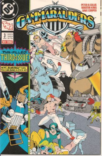 Gammarauders  |  Issue#3 | Year:1989 | Series: TSR | Pub: DC Comics and TSR, Inc.