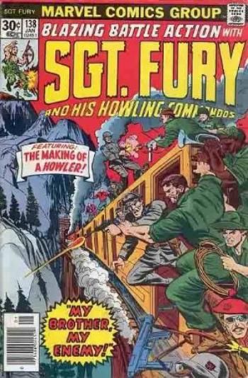 Sgt. Fury and His Howling Commandos My Brother, My Enemy |  Issue