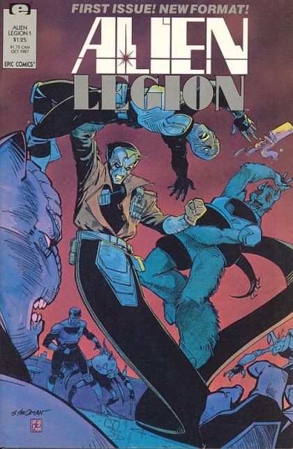 Alien Legion, Vol. 2 Dead and Buried |  Issue#1 | Year:1987 | Series:  |