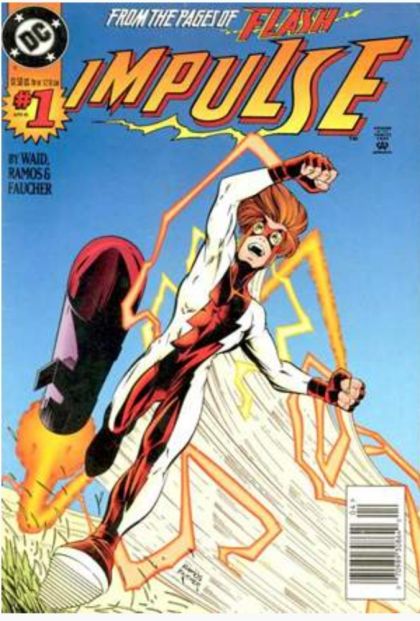 Impulse The Single Synapse Theory |  Issue#1B | Year:1995 | Series: Teen Titans | Pub: DC Comics | Newsstand Edition