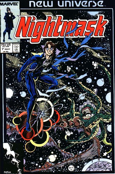 Nightmask "Something More Than Night" |  Issue#7A | Year:1987 | Series: New Universe | Pub: Marvel Comics |