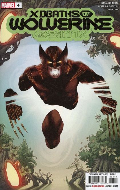 X Deaths of Wolverine  |  Issue#4A | Year:2022 | Series:  | Pub: Marvel Comics | Regular Adam Kubert Cover