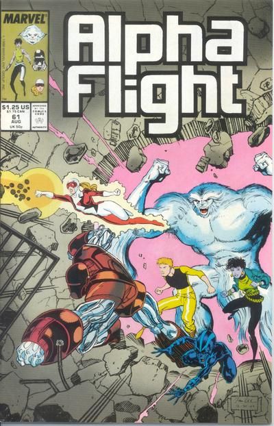 Alpha Flight, Vol. 1 ...Inquisition! |  Issue#61A | Year:1988 | Series: Alpha Flight |