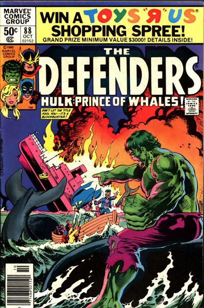 The Defenders, Vol. 1 "Lord of the Whales" |  Issue#88B | Year:1980 | Series: Defenders | Pub: Marvel Comics