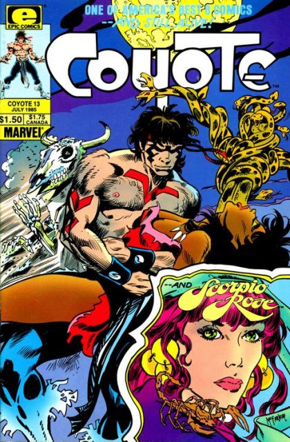 Coyote Snakes Alive! |  Issue#13 | Year:1985 | Series: Coyote | Pub: Marvel Comics