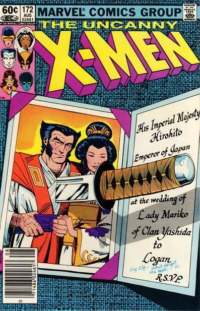 Uncanny X-Men, Vol. 1 Scarlet In Glory |  Issue#172B | Year:1983 | Series: X-Men | Pub: Marvel Comics