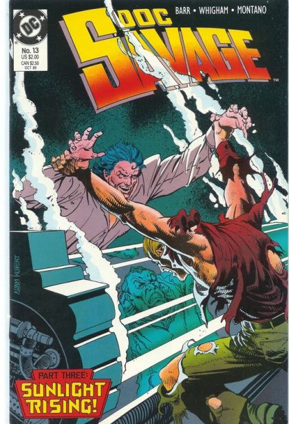 Doc Savage, Vol. 2 Sunlight Rising, Part 3: Veil Across The Sun |  Issue#13 | Year:1989 | Series: Doc Savage |