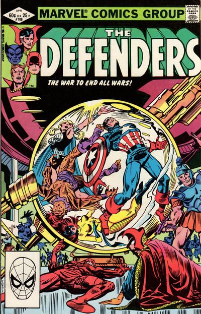 The Defenders, Vol. 1 The War to End All Wars! |  Issue#106A | Year:1982 | Series: Defenders |