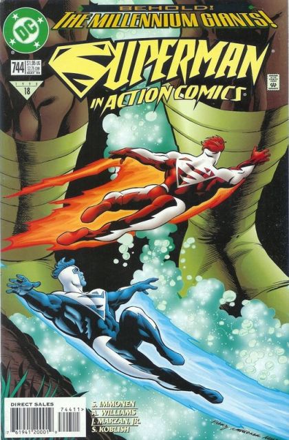 Action Comics, Vol. 1 Millennium Giants - Crossroads |  Issue#744A | Year:1998 | Series:  |