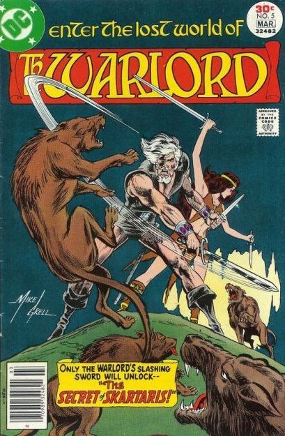 Warlord, Vol. 1 The Secret of Skartaris |  Issue#5 | Year:1977 | Series: Warlord | Pub: DC Comics