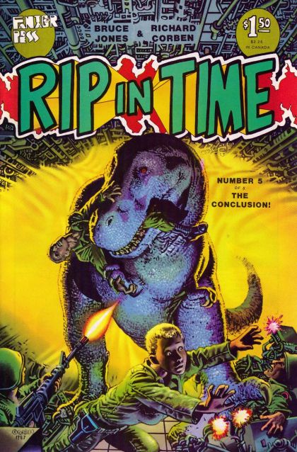 Rip in Time Rip in Time, Part  Five: The Conclusion! |  Issue#5 | Year:1987 | Series:  | Pub: Fantagor Press