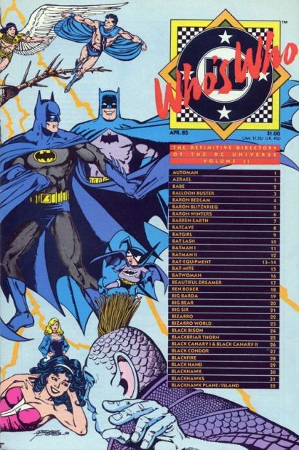 Who's Who: The Definitive Directory of the DC Universe Automan To Blackhawk Plane/Island |  Issue