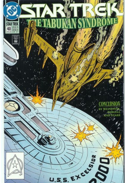 Star Trek, Vol. 2 The Tabukian Syndrome, Part 6: Showdown |  Issue#40A | Year:1992 | Series: Star Trek |