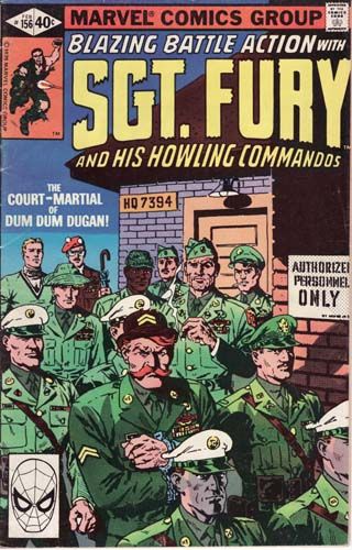 Sgt. Fury and His Howling Commandos The Court-Martial of Dum Dum Dugan! |  Issue