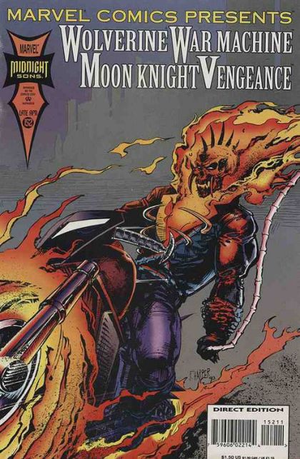 Marvel Comics Presents, Vol. 1 Pure Sacrifice Part 1: A Night To Remember; The Dying Game Part 1: Taking It To The Street; Dangerous Games Part 1; Hung Jury Part 1 |  Issue#152A | Year:1994 | Series:  |