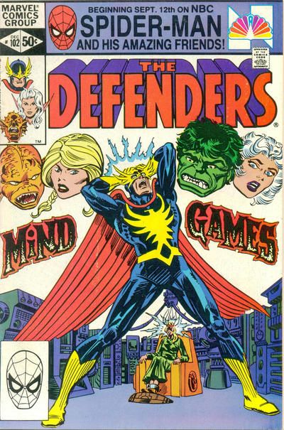 The Defenders, Vol. 1 Mind Games! |  Issue#102A | Year:1981 | Series: Defenders |