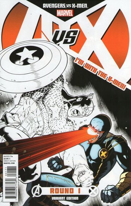 Avengers vs. X-Men Avengers vs. X-Men - Round 1 |  Issue#1G | Year:2012 | Series: Avengers |