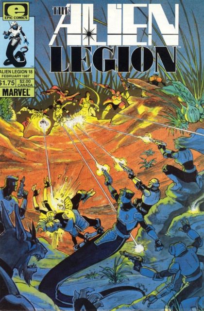 Alien Legion, Vol. 1 Verdict |  Issue#18 | Year:1987 | Series:  |