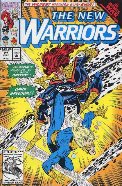 The New Warriors, Vol. 1 Infinity War - Dark Sides |  Issue