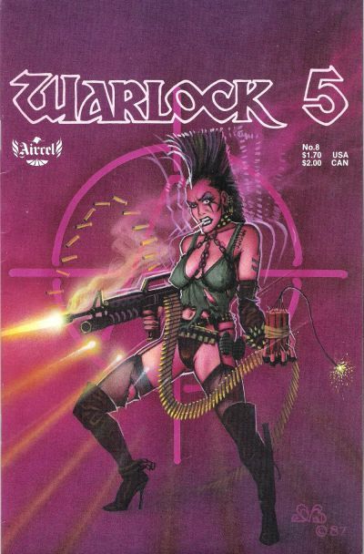 Warlock 5, Vol. 1  |  Issue#8 | Year:1987 | Series:  | Pub: Aircel Publishing