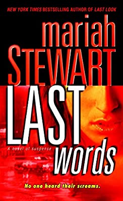 Last Words: A Novel of Suspense: 2 by Stewart, Mariah | Paperback |  Subject: Literature & Fiction | Item Code:R1|I2|3581