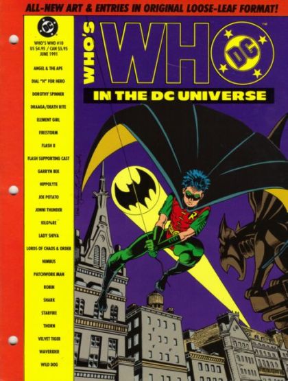 Who's Who in the DC Universe  |  Issue#10 | Year:1991 | Series:  |