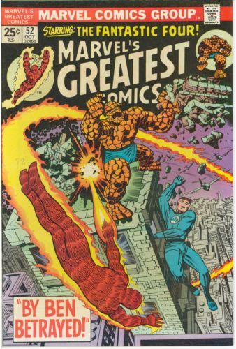 Marvel's Greatest Comics By Ben Betrayed |  Issue