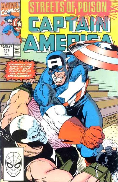 Captain America, Vol. 1 Streets Of Poison, Grand Stand Play |  Issue#378A | Year:1990 | Series: Captain America |