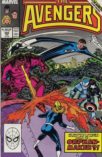 The Avengers, Vol. 1 Inferno - I Love NY |  Issue#299A | Year:1988 | Series: Avengers |