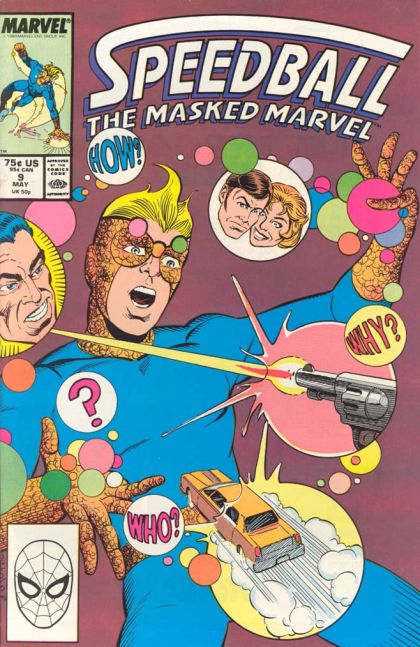 Speedball The Masked Marvel The Hidden Past |  Issue