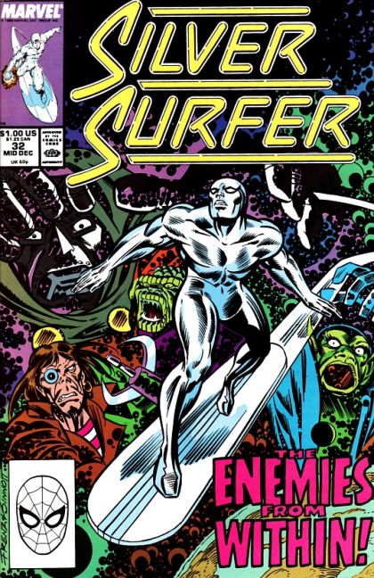 Silver Surfer, Vol. 3 A Choice of Dooms |  Issue#32A | Year:1989 | Series: Silver Surfer |