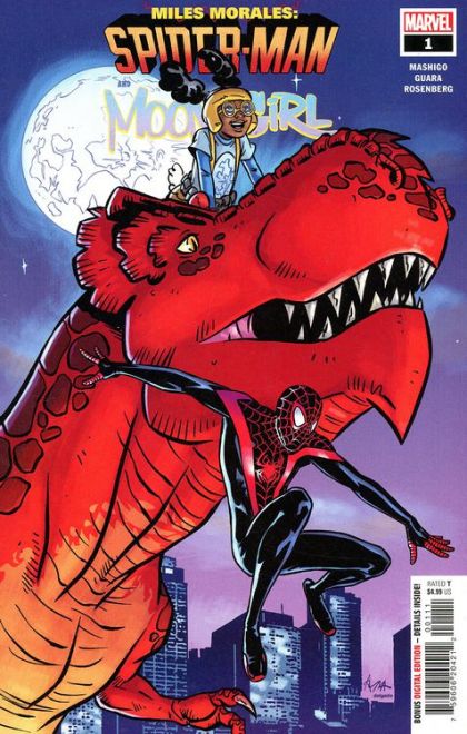 Miles Morales and Moon Girl  |  Issue#1A | Year:2022 | Series:  | Pub: Marvel Comics | Alitha Martinez Regular