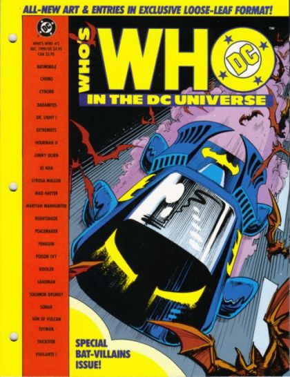 Who's Who in the DC Universe  |  Issue#5 | Year:1990 | Series:  |