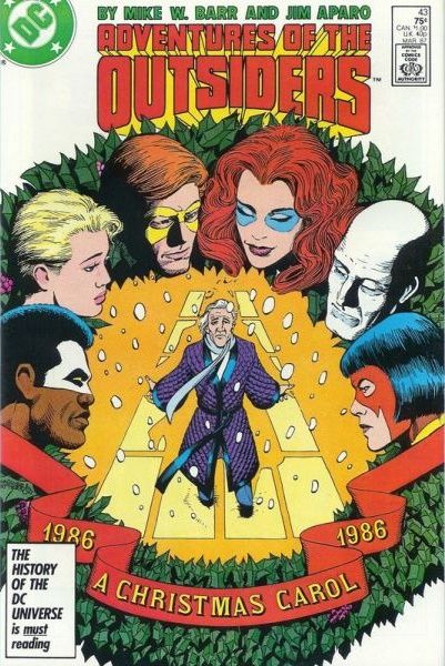 Adventures of the Outsiders A Christmas Carol -- 1986 |  Issue#43A | Year:1987 | Series: Outsiders |