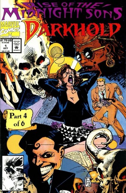 Darkhold Rise of the Midnight Sons - Part 4: Black Letter |  Issue#1A | Year:1992 | Series:  |