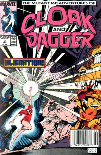 Mutant Misadventures of Cloak and Dagger Alienation |  Issue#3 | Year:1988 | Series: Cloak & Dagger |