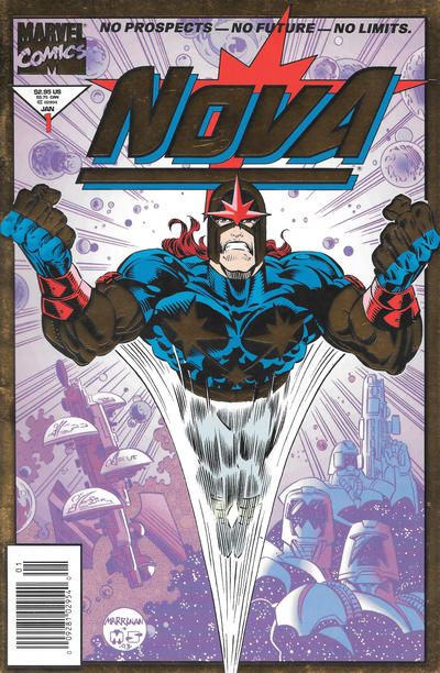 Nova, Vol. 2 Heavy Mettle |  Issue#1C | Year:1993 | Series: Nova |