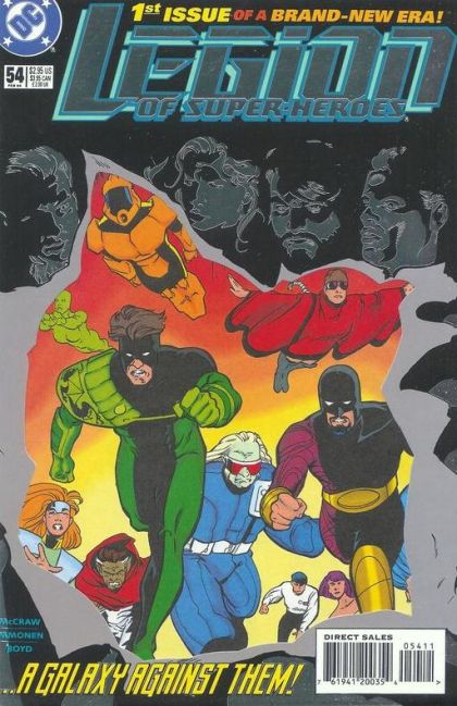 Legion of Super-Heroes, Vol. 4 Time's Change |  Issue#54 | Year:1993 | Series: Legion of Super-Heroes | Pub: DC Comics |