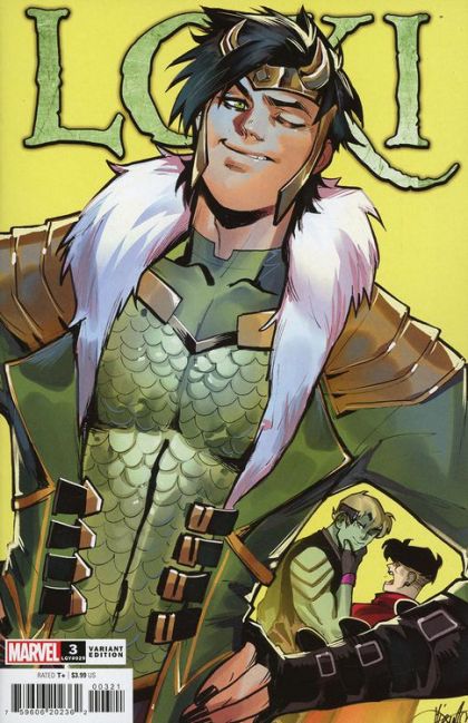 Loki, Vol. 4  |  Issue#3B | Year:2023 | Series:  | Pub: Marvel Comics | Mirka Andolfo Variant